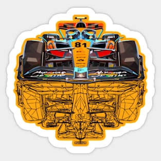 Sketch MCL60 Car 81 Sticker